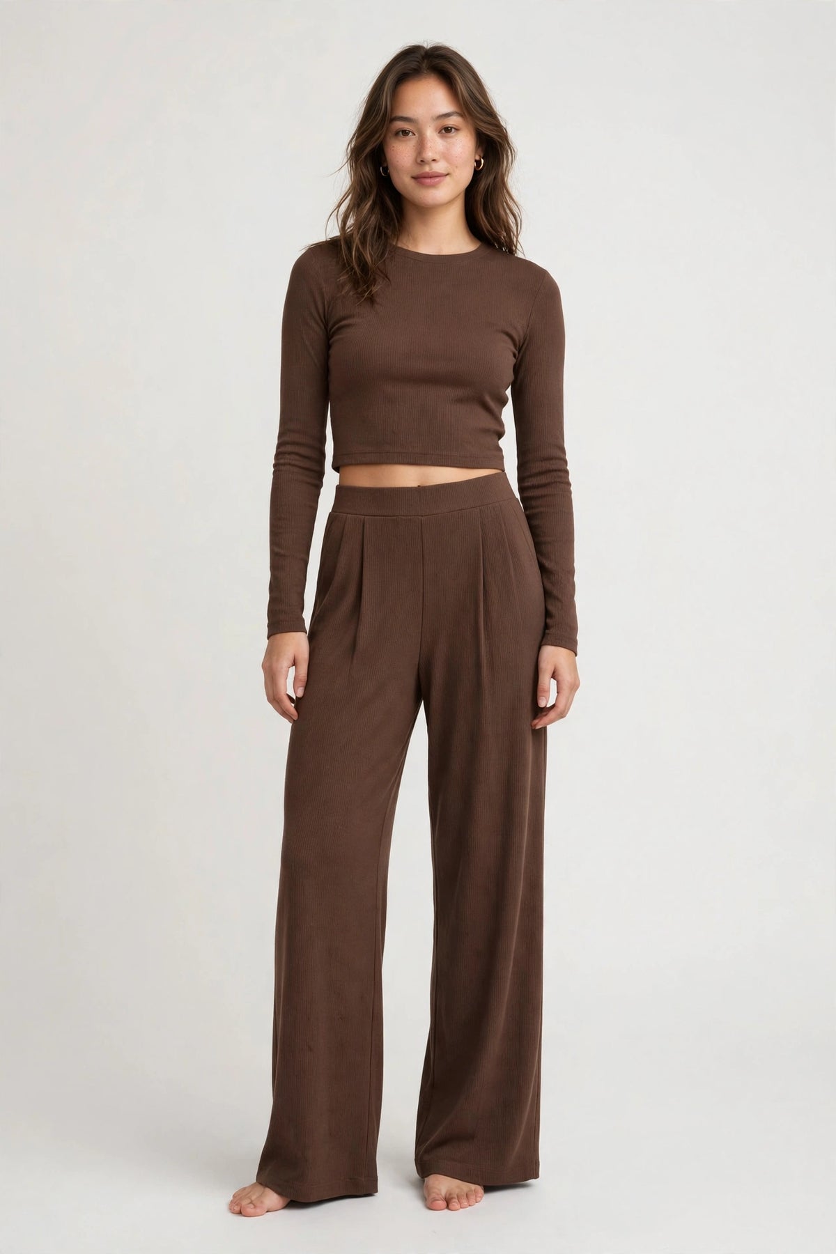 Model wearing the garment — Joy of Small Things
