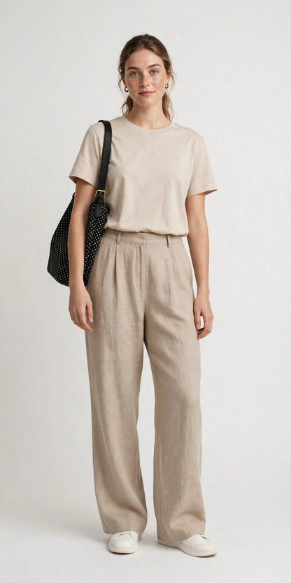 Model wearing the garment — Joy of Small Things