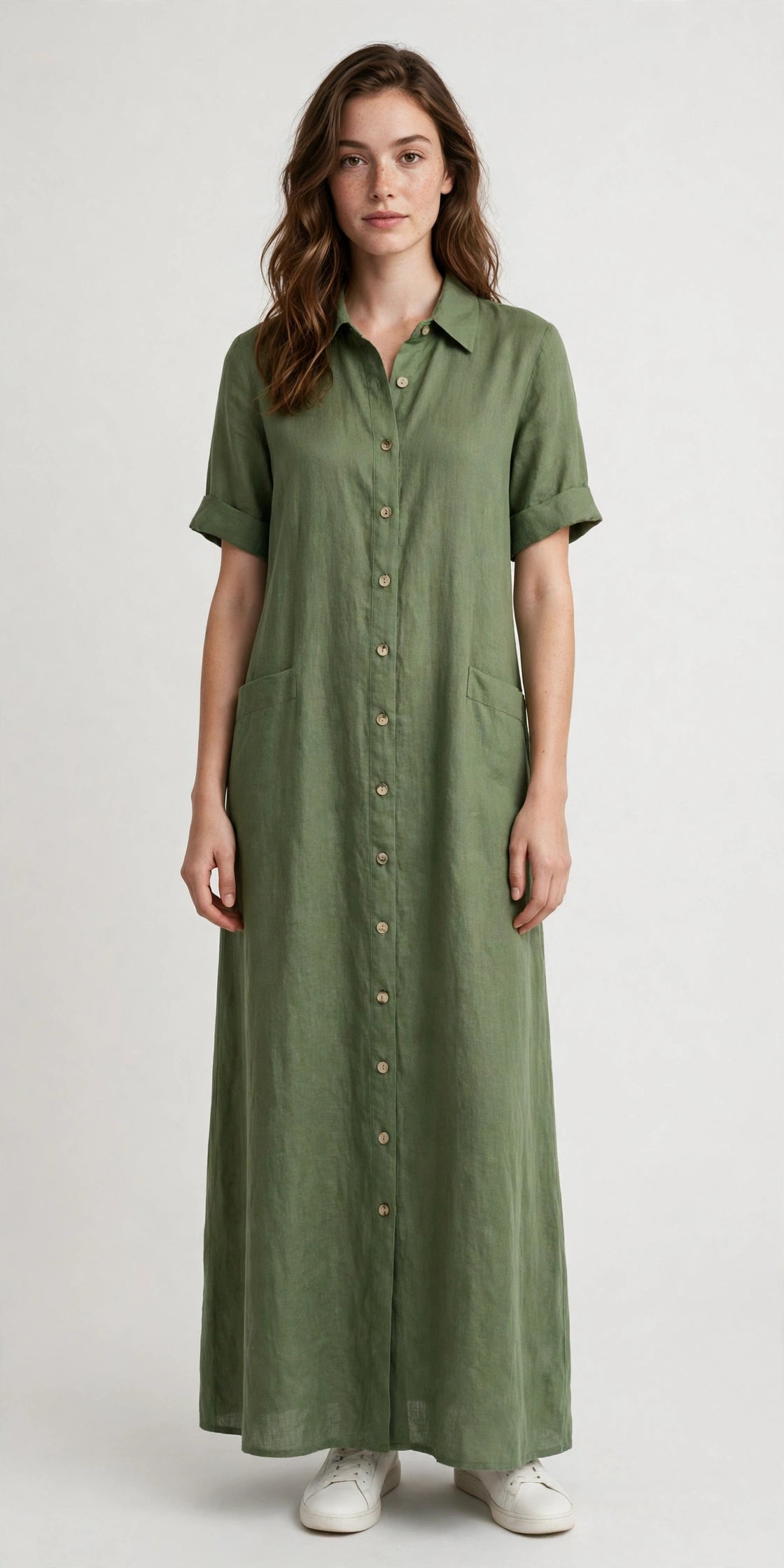 Model wearing the garment — Joy of Small Things