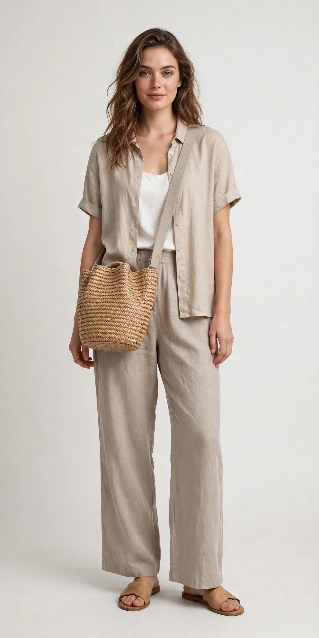 Model wearing the garment — Joy of Small Things
