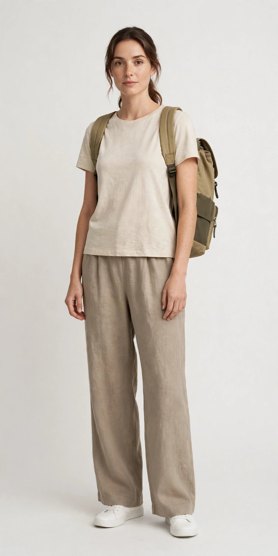 Model wearing the garment — Joy of Small Things