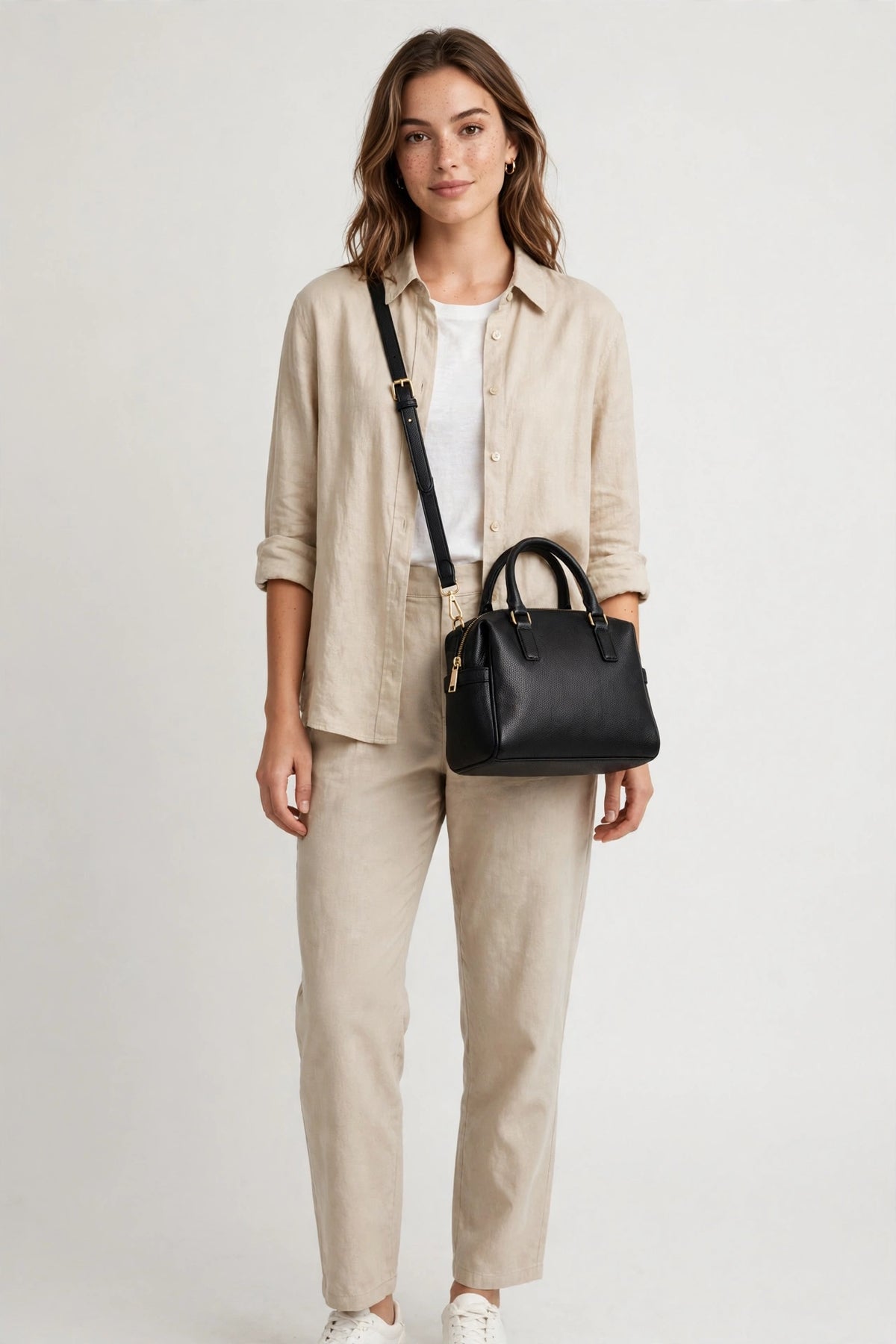 Model wearing the garment — Joy of Small Things