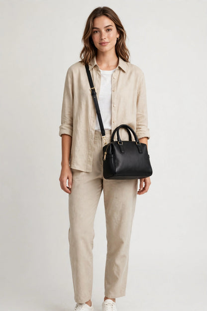 Model wearing the garment — Joy of Small Things