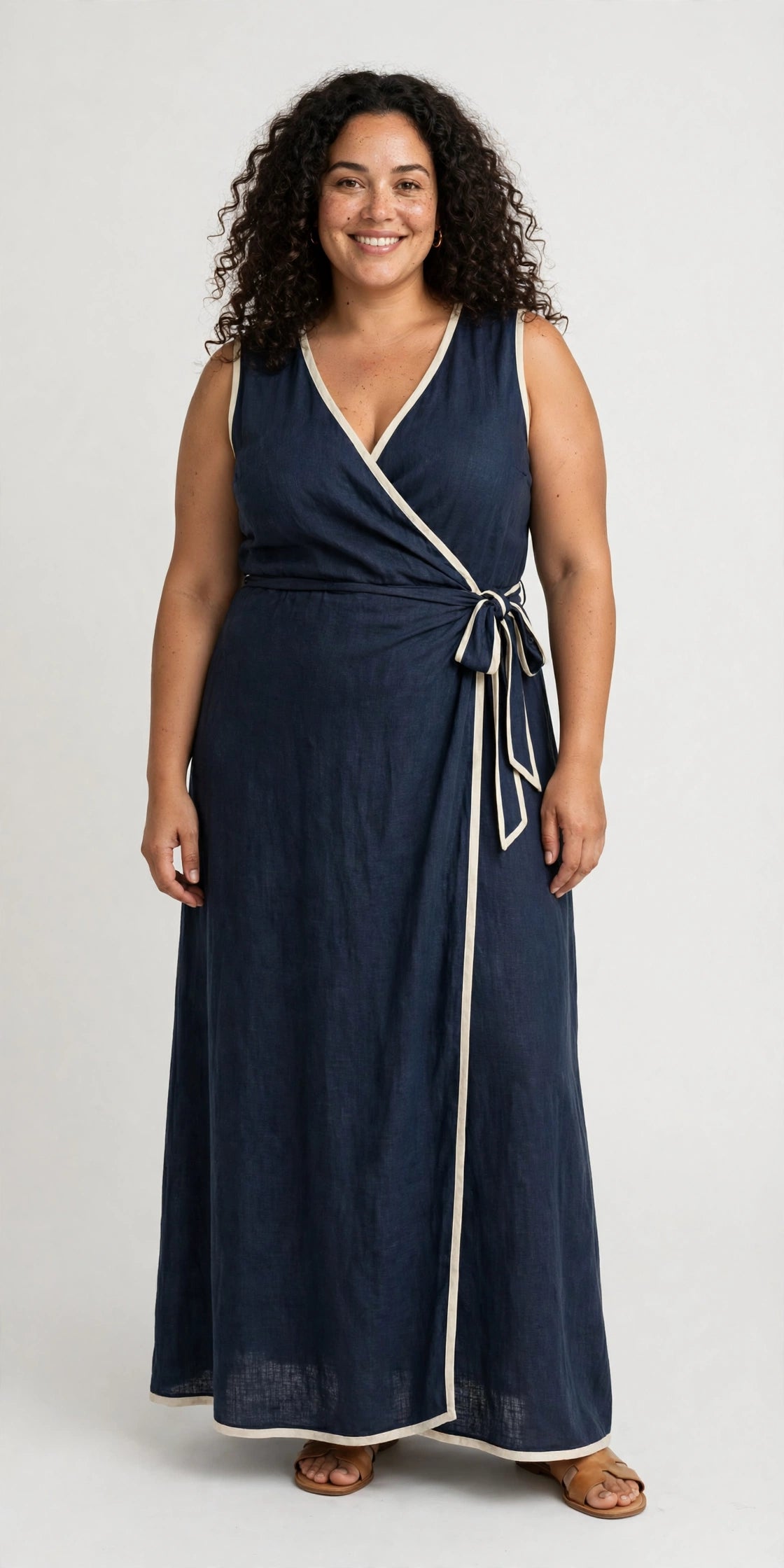Model wearing the garment — Joy of Small Things