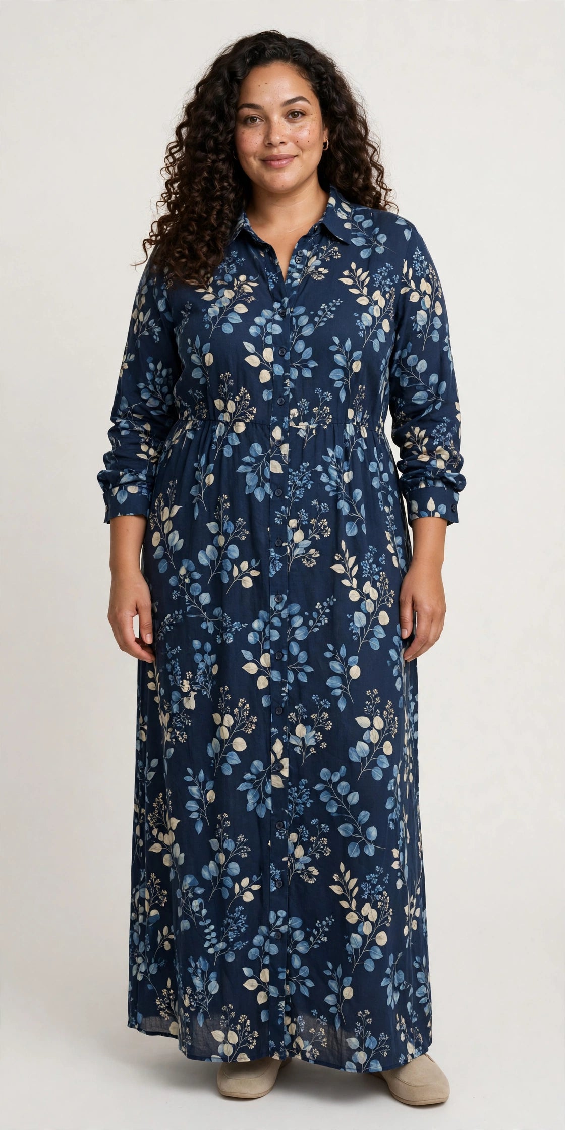Model wearing the garment — Joy of Small Things