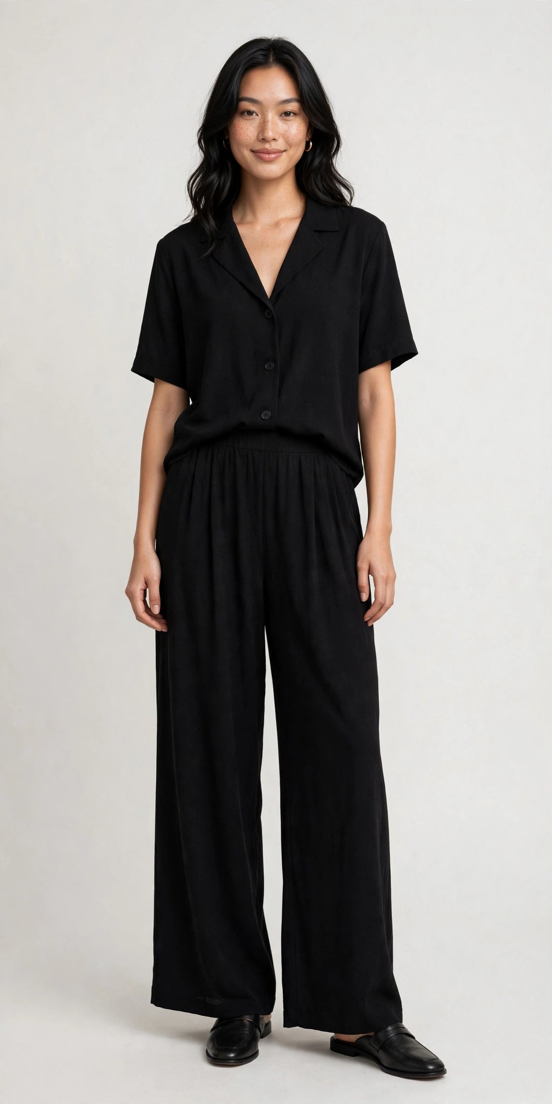 Model wearing the garment — Joy of Small Things