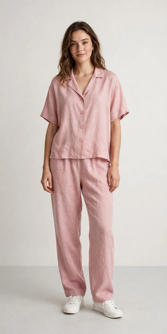 Model wearing the garment — Joy of Small Things