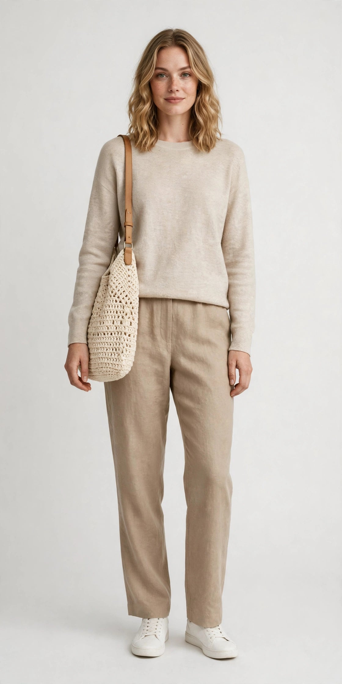 Model wearing the garment — Joy of Small Things