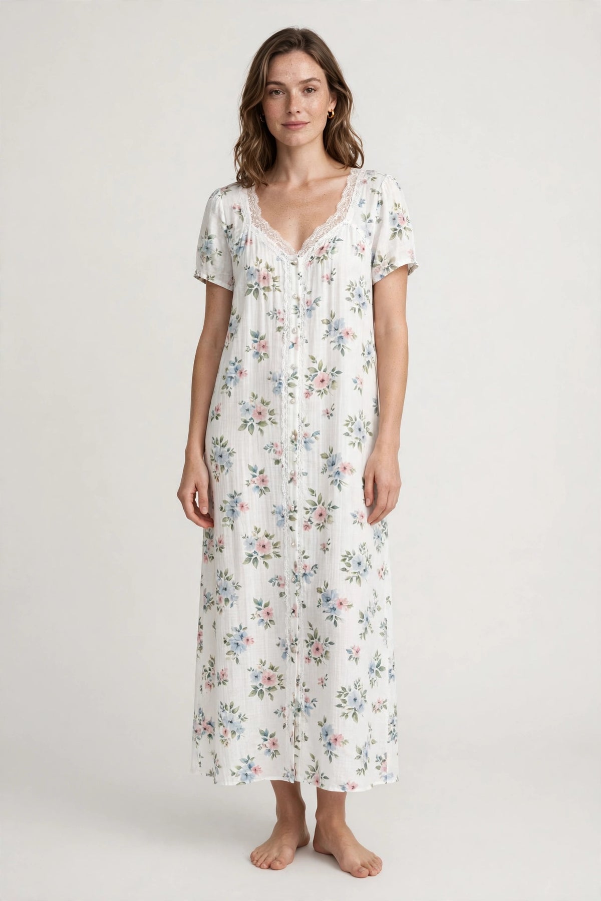 Model wearing the garment — Joy of Small Things