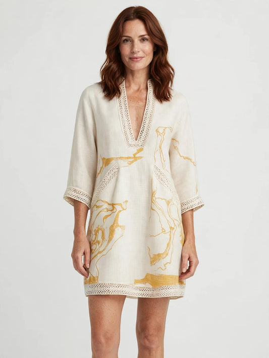 Model wearing this piece — Joy of Small Things